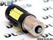   Светодиодная автолампа 1156 - PY21W - S25 - BA15s - 29 SMD 5730 + Линза