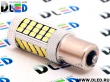   Светодиодная автолампа 1156 - PY21W - S25 - BA15s - 66SMD 2835+ Линза