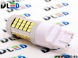   Светодиодная автолампа W21W - T20 - 7443 - W3х16q - 66SMD 2835+ Линза