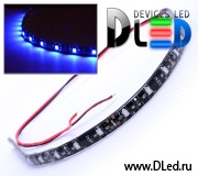   автомобильная светодиодная лента 30см SMD 3528 18Led с синим свечением