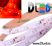   Влагозащищённая лента DLed IP65 SMD 3528 60led Красная