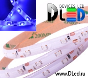   Влагозащищённая лента DLed IP65 SMD 3528 60led Синяя