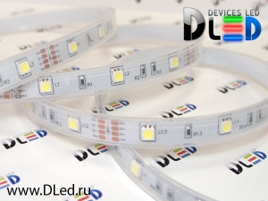   Влагоустойчивая светодиодная лента DLed IP67 SMD 5050 30 белая