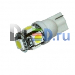   Светодиодная автолампа T10 - W5W - 5 SMD 5050