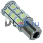   Светодиодная автолампа 1156 - PY21W - S25 - BA15s - 27 SMD 5050