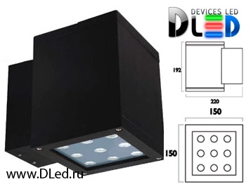   Настенный светильник DLed Square 2789