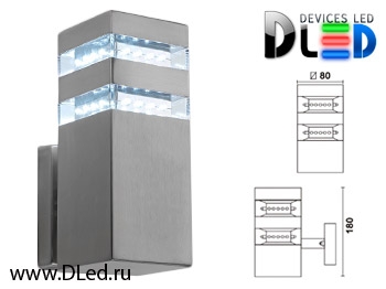   Настенный светильник DLed Steel 2816