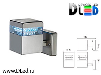   Настенный светильник DLed Steel 2817