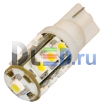   Светодиодная автолампа T10 - W5W - 13 SMD 3528