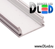   Профиль алюминиевый для светодиодной ленты DLed 17*7мм