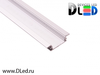   Профиль алюминиевый для светодиодной ленты DLed 25*7мм