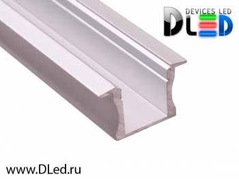   Профиль алюминиевый для светодиодной ленты DLed 25*15мм