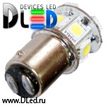   Светодиодная автолампа 1157 - P21/5W - S25 - BAY15d - 8 SMD 5050