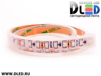   Лента светодиодная в трубке влагозащищенная IP67 SMD3528 120LED желтый