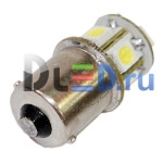   Светодиодная автолампа 1156 - PY21W - S25 - BA15s - 8 SMD 5050