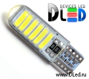   Автолампа светодиодная T10 - W5W - 12 SMD 7020