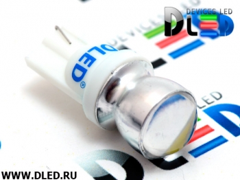   Автолампа светодиодная T10 - W5W - 2 SMD 5730 + Линза