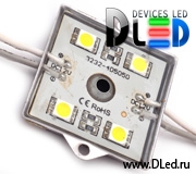   Модуль светодиодный DLed 4 Led SMD 5050 IP67