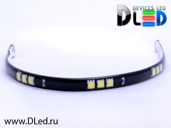   Автомобильная светодиодная лента 30см SMD 5050 15Led с белым свечением