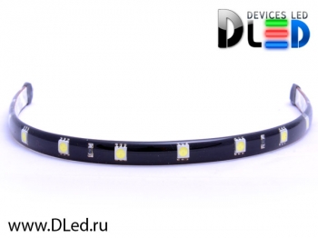   Автомобильная светодиодная лента 30см SMD 5050 12Led с белым свечением