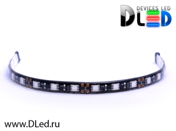   Автомобильная светодиодная лента 30см SMD 5050 18Led с синим свечением